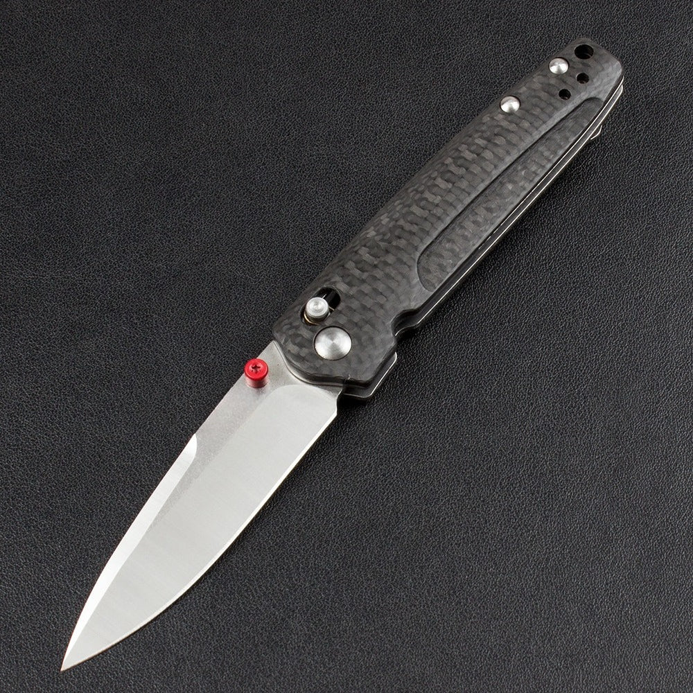 BM485 Carbon Fiber Handle D2 Outdoor Folding Tool