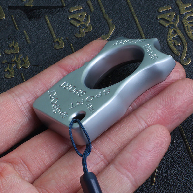 Engraved Zinc Alloy Sport‑Style EDC Pocket Collectible
