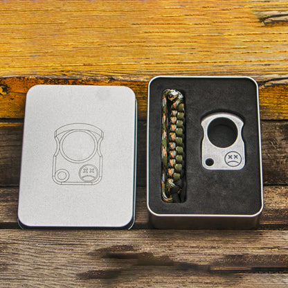 High‑Quality Steel Single Finger Pocket EDC Collectible