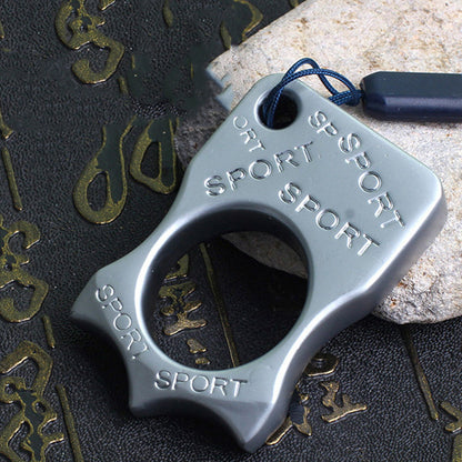 Engraved Zinc Alloy Sport‑Style EDC Pocket Collectible