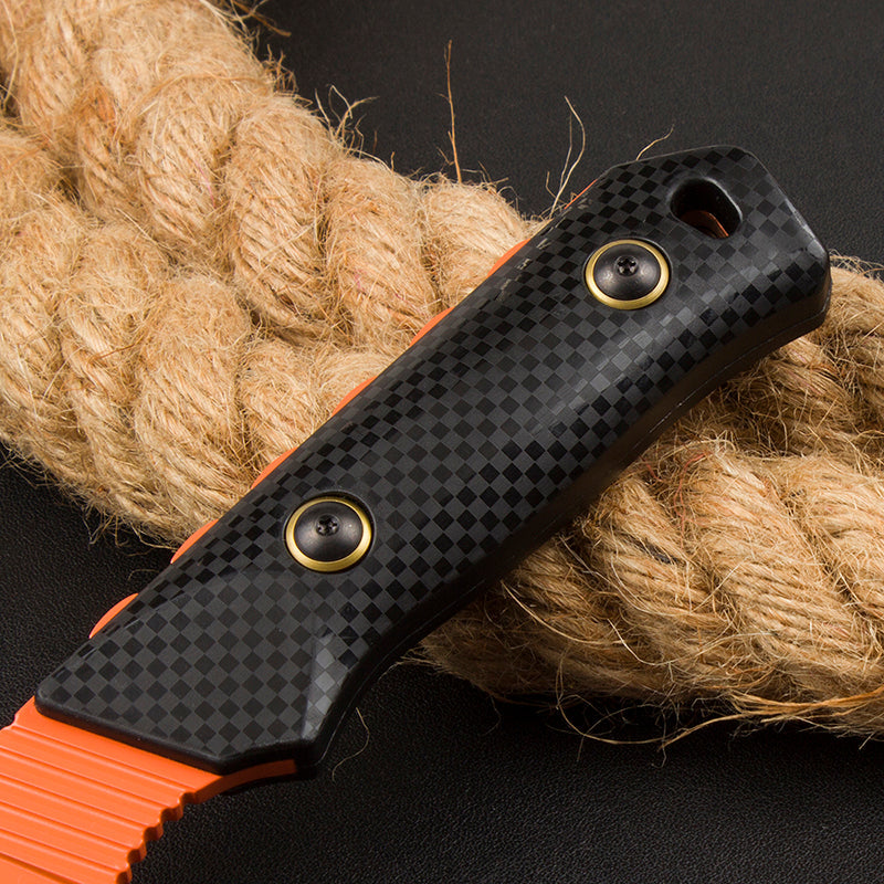 BM15600 Schwarzer Nylon-Fiberglasgriff D2-Stahl Oranges Outdoor EDC Tool
