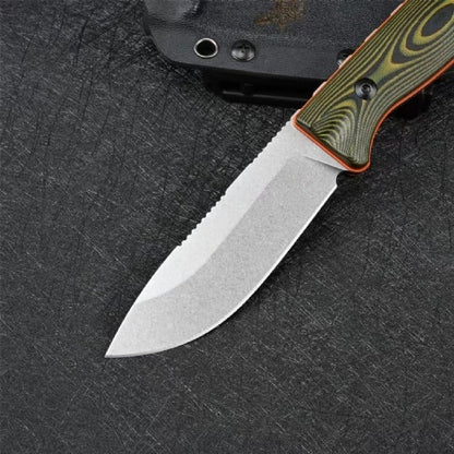 BM15002 Grüner Griff, gemustertes tragbares Outdoor-Werkzeug