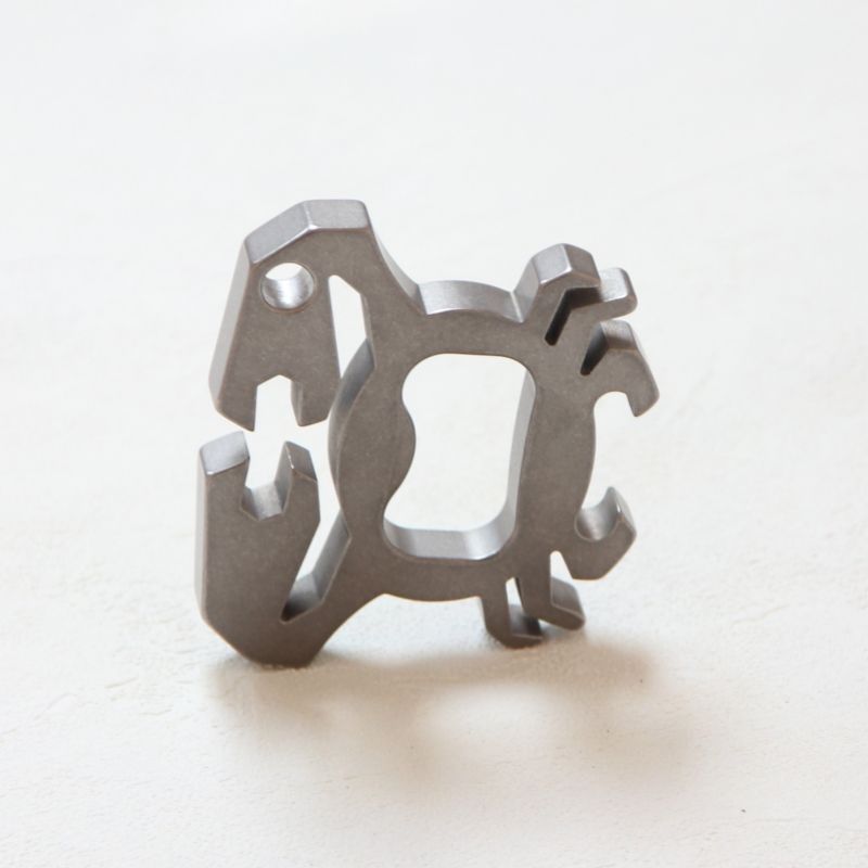 Titan-Kraben-Flaschenöffner EDC Schlüsselanhänger Rucksack-Tool
