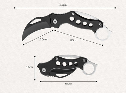 Utensile Pieghevole Portatile EDC Black Bird per Esterni