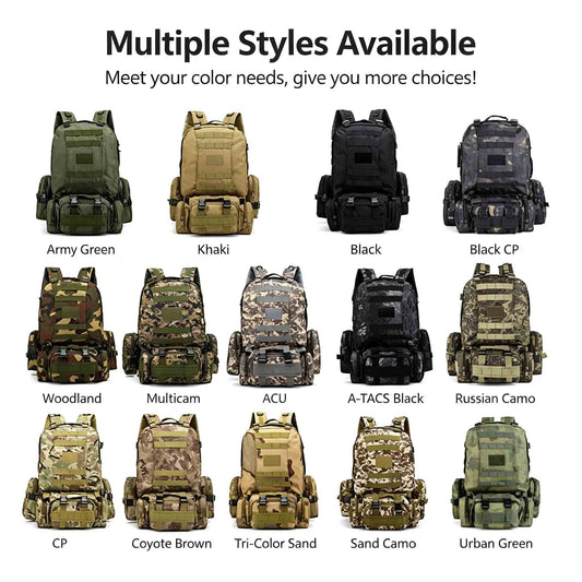 Multifunctional Outdoor Combination Backpack