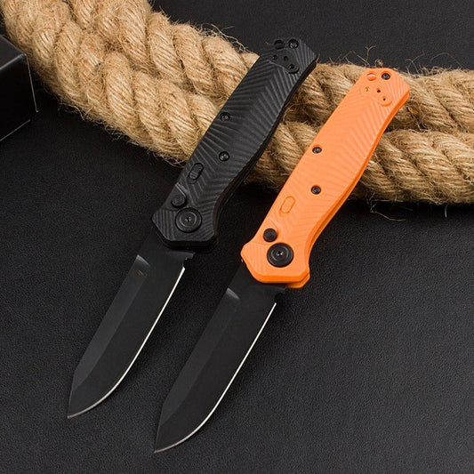 BM8551 Outdoor-Werkzeug mit Nylonglasfasergriff und schwarzer Titanbeschichtung, tragbar