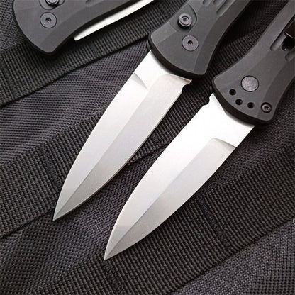 BM3551 Utensile Pieghevole da Esterno in Acciaio 154CM Stonewashed Nero