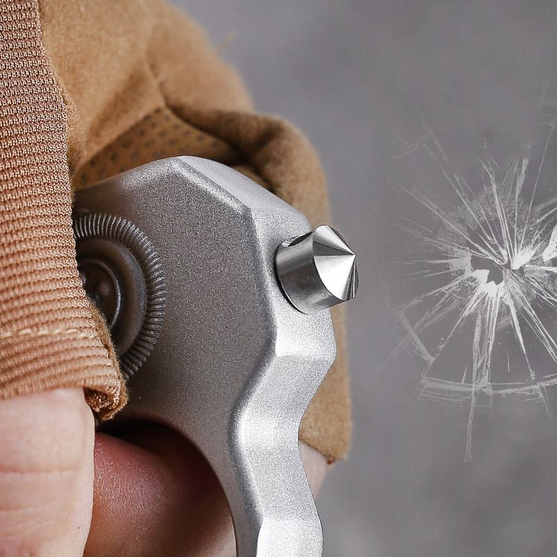 Creative‑Pattern Thickened Zinc‑Alloy Outdoor EDC Multi‑Functional Tool