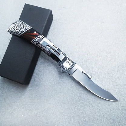 Exquisitely‑Carved Foldable Portable Outdoor EDC Utility Tool