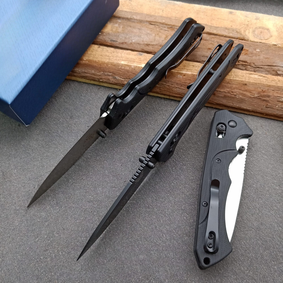BM615 Mini S30V Outdoor Schwarz Klappwerkzeug