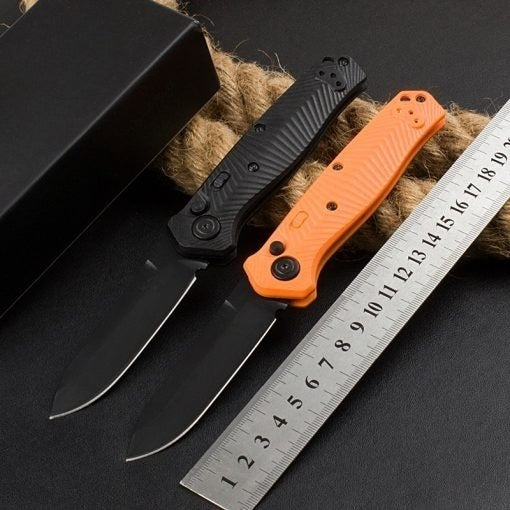 BM8551 Outdoor-Werkzeug mit Nylonglasfasergriff und schwarzer Titanbeschichtung, tragbar