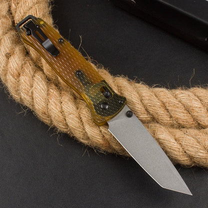 BM537 Transparent PEI Handle Outdoor Portable Folding Tool