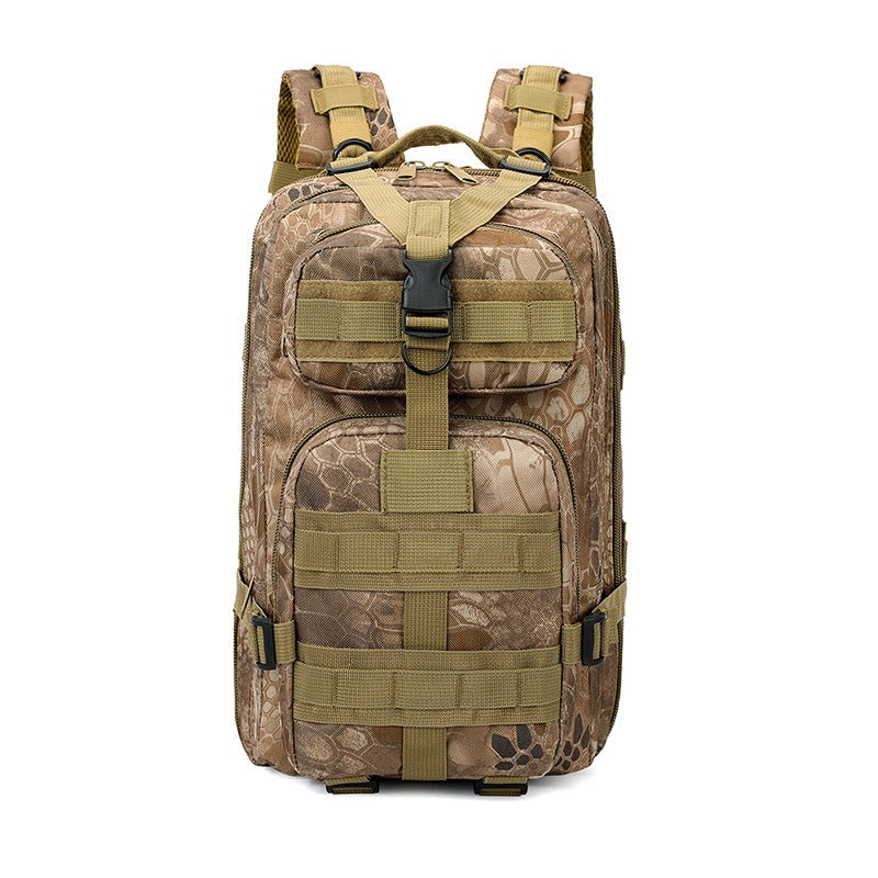 Camouflage 3P Outdoor Backpack, Hiking Travel Daypack