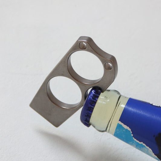 Mini Brecheisen Titan Flaschenöffner EDC Schlüsselanhänger Rucksack-Tool