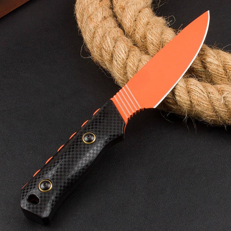 BM15600 Schwarzer Nylon-Fiberglasgriff D2-Stahl Oranges Outdoor EDC Tool