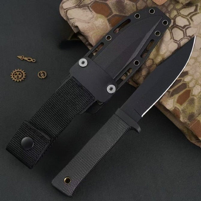 SK-5 49LCKD Stahl schwarz teflonbeschichtetes Outdoor-Werkzeug