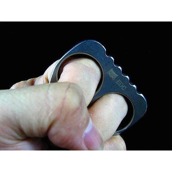 Edelstahl EDC Schlüsselanhänger | Vintage Metall Design
