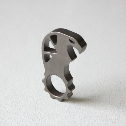 Titanium Monster Flaschenöffner Multifunktions Schlüsselanhänger EDC Rucksack Werkzeug