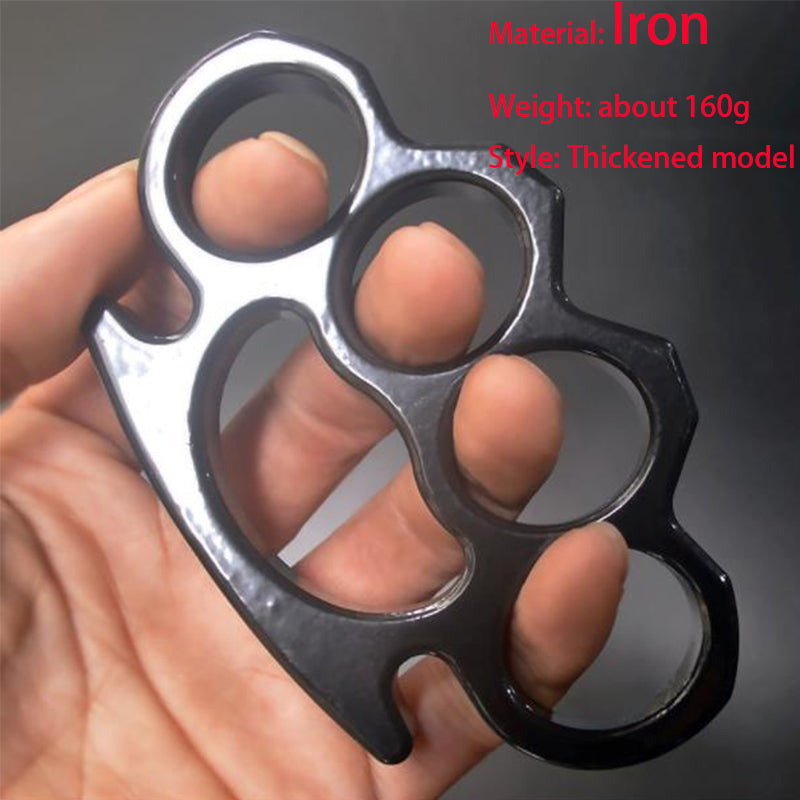 Iron Four Finger Thin Style Hobby Decor Collectible
