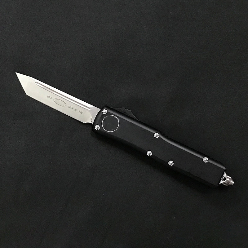 Black Aluminum‑Handle Collectible EDC Display Piece