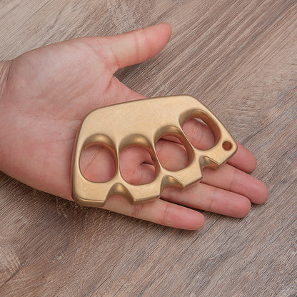 Modell Z Schlagringe aus Kupfer und Messing - Tacsafeworld EDC Gadgets