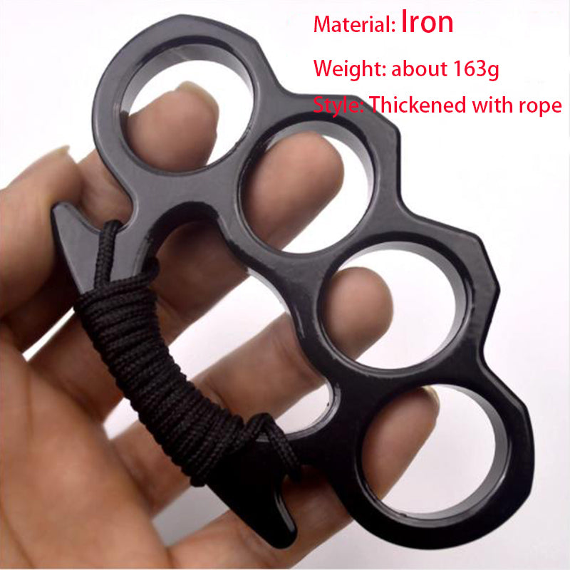 Iron Four Finger Thin Style Hobby Decor Collectible