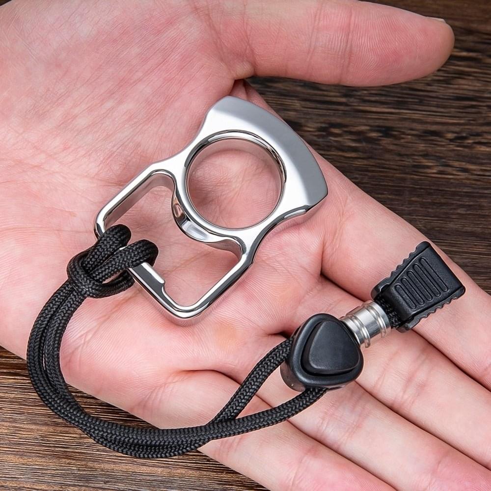 Voll 304 Edelstahl EDC Ring Flaschenöffner Multitool