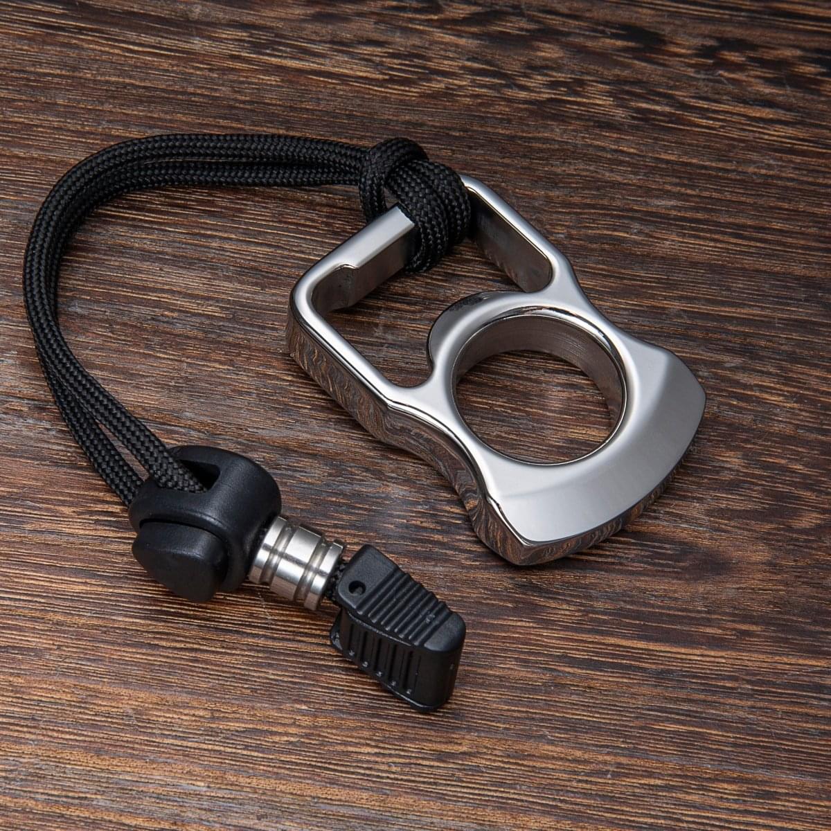 Voll 304 Edelstahl EDC Ring Flaschenöffner Multitool