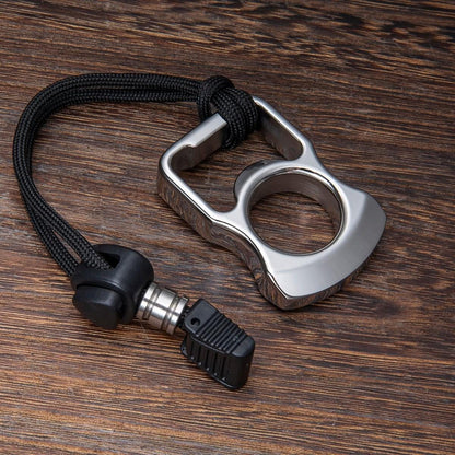 Voll 304 Edelstahl EDC Ring Flaschenöffner Multitool