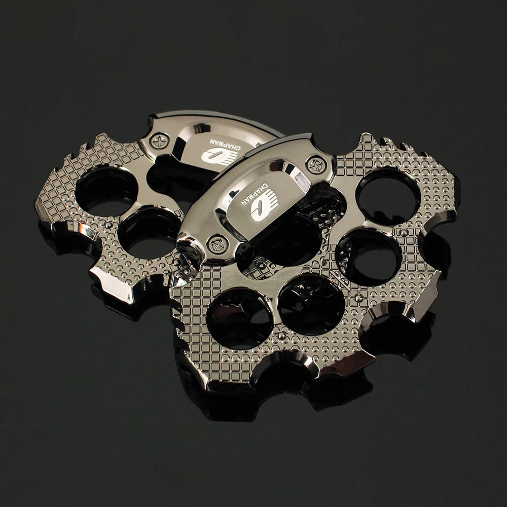 Crossfire Zinklegierung Metall EDC Ring Briefbeschwerer
