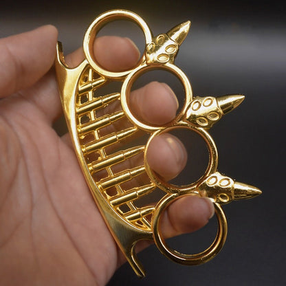 Smile Pattern Four-Finger Zinc Alloy Hobby Decor Collectible