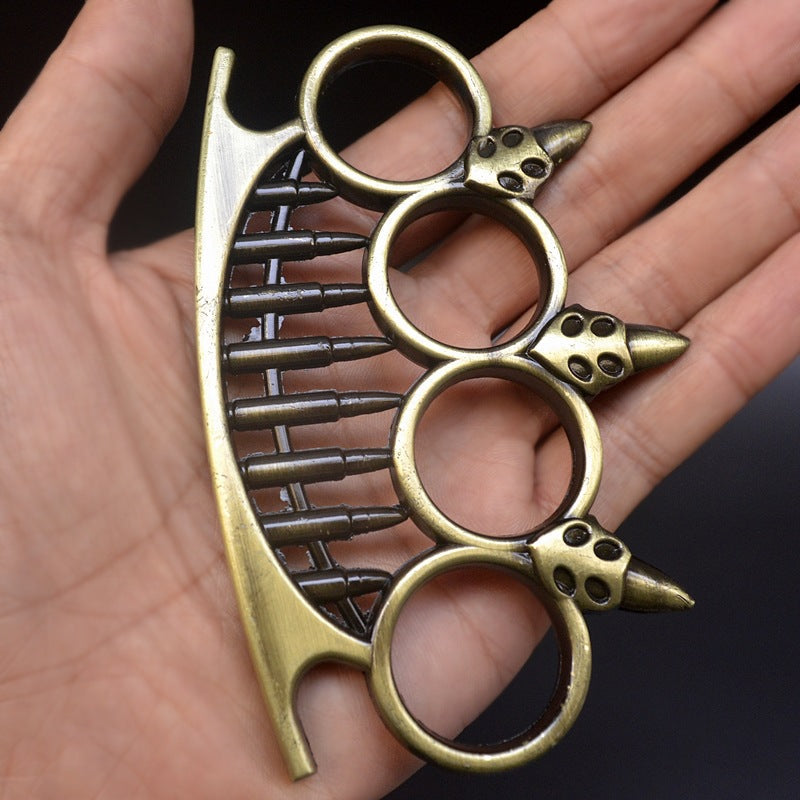 Smile Pattern Four-Finger Zinc Alloy Hobby Decor Collectible