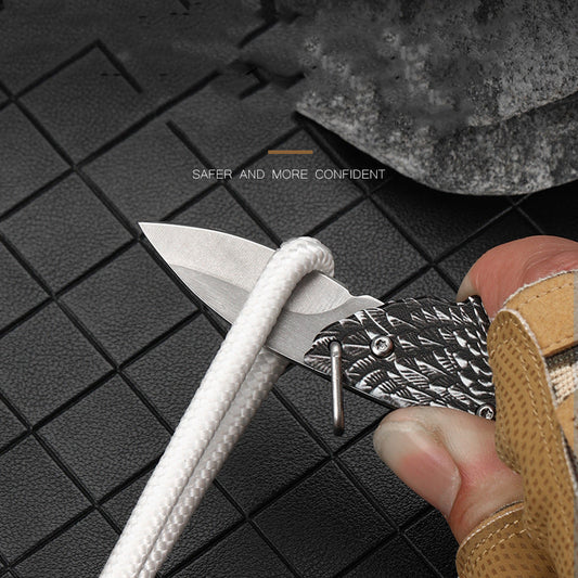 Eagle Pieghevole per Esterni Portatile Keyaccessoryr Pendente Decorazione EDC Tool