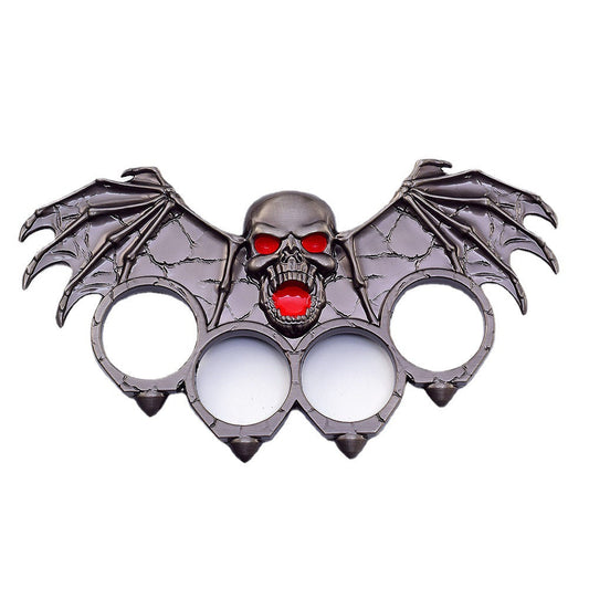 Bat Shape Zinc Alloy Creative Four-hole Weighted Outdoor Tool