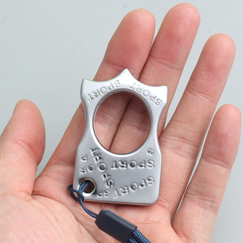 Engraved Zinc Alloy Sport‑Style EDC Pocket Collectible