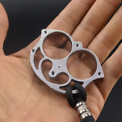 Two‑Tone Zinc Alloy Sloth‑Style EDC Pocket Collectible