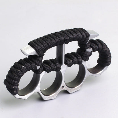 Multicolor Rope‑Wrapped EDC Collectible Pocket Hand Tool