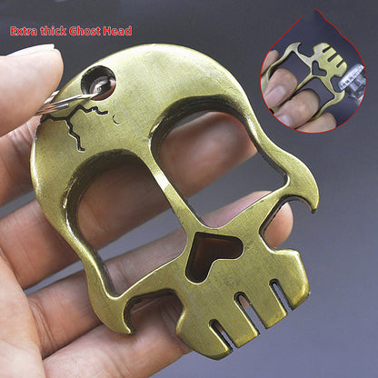 Weighted and Thickened Skull Multi-function Bottle Opener