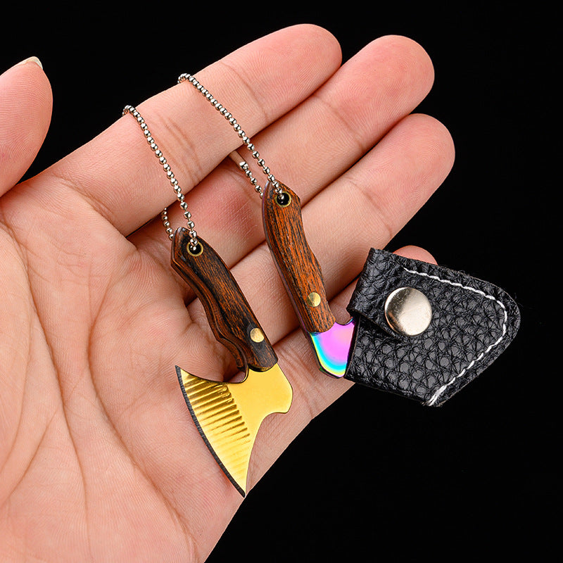 Mini-Schlüsselanhänger, Taschenanhänger, kreativer Rucksackanhänger, tragbares Outdoor-Werkzeug