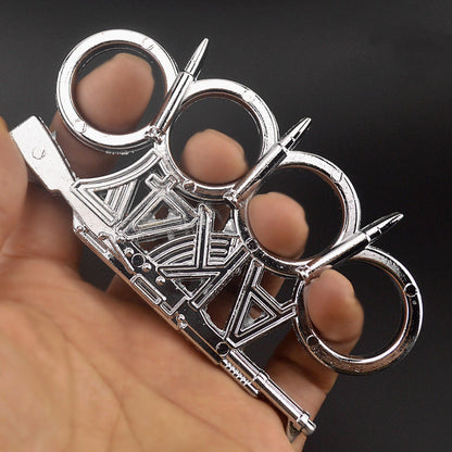Mehrzweck-Kreativität Vier-Finger-Outdoor-Tasche EDC-Werkzeug