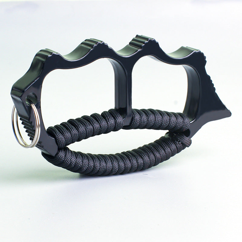 Zinc Alloy Two-Finger Paracord Hobby Decor Collectible