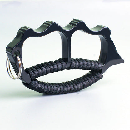 Zinc Alloy Two-Finger Paracord Hobby Decor Collectible
