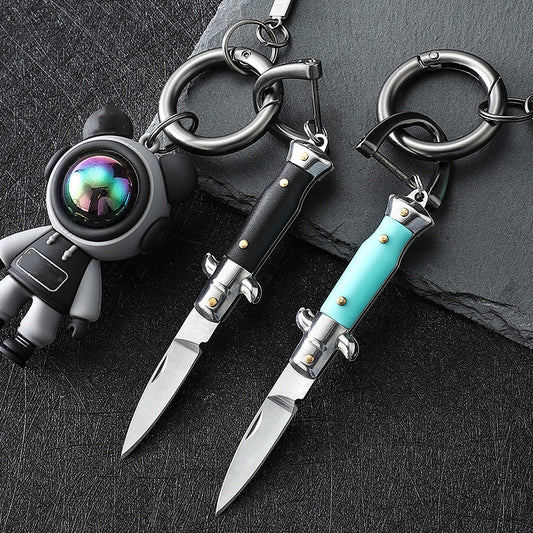Mini faltbares tragbares Schlüsselanhänger-Taschen-Outdoor-EDC-Werkzeug
