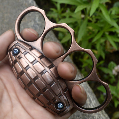Retro Textured Zinc Alloy EDC Hobby Collectible Ornament