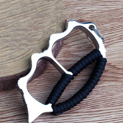 Zinc Alloy Two-Finger Paracord Hobby Decor Collectible