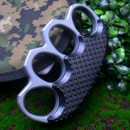 Verdickter Clip Schwarz-Silber Outdoor EDC Werkzeug