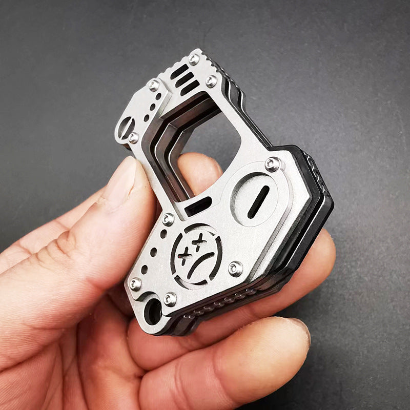 Anello EDC in acciaio C70 Rhino-Tacsafeworld Gadget EDC