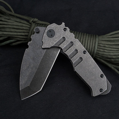 Outdoor Klappbares 9cr18mov Stonewash-Stahl G10 Griff Camping Taschenwerkzeug