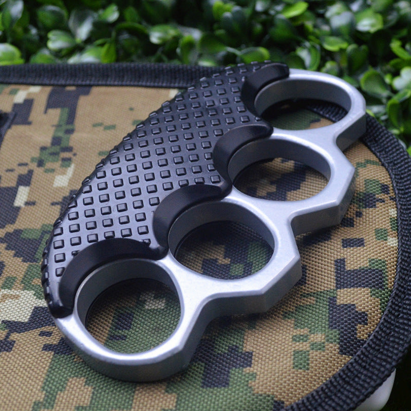 Verdickter Clip Schwarz-Silber Outdoor EDC Werkzeug
