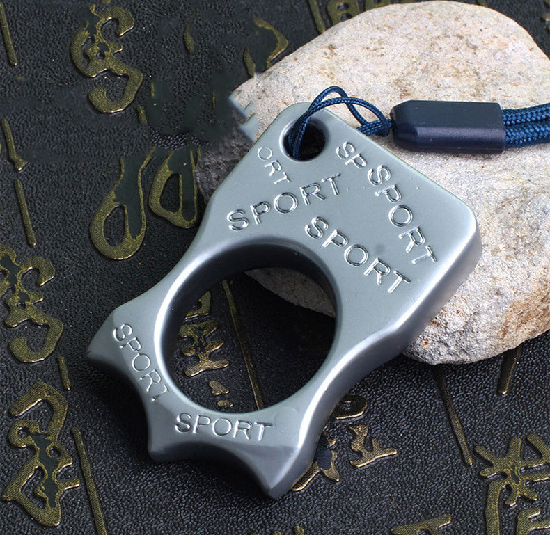 Engraved Zinc Alloy Sport‑Style EDC Pocket Collectible